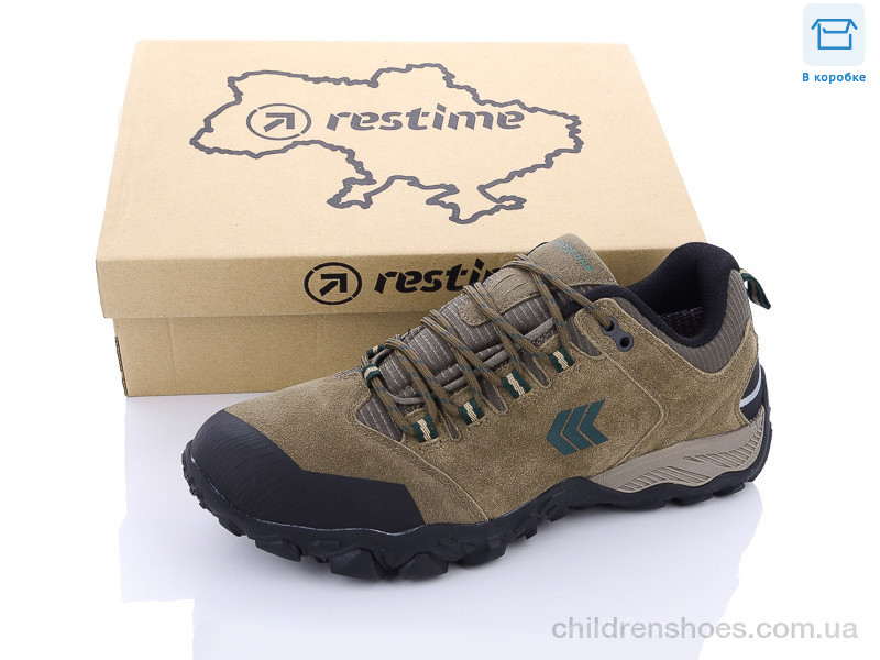 Кроссовки Restime AMB23990 l.brown