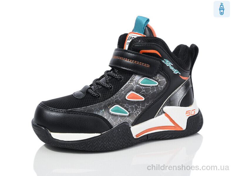 Ботинки Lilin 71651B black-green