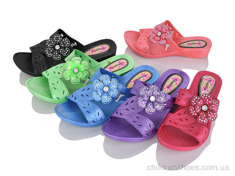 Шлепки женские Shanlin 04-436 mix