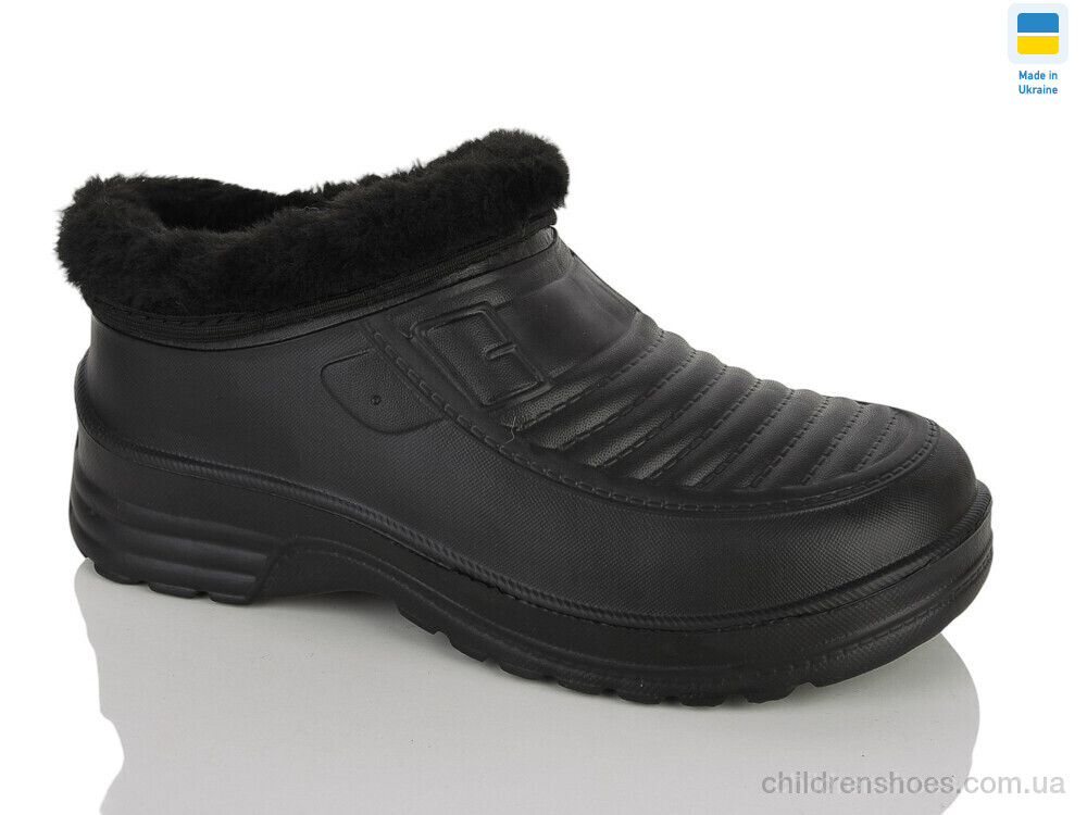 Галоши B11 чорний Lot Shoes / p. 41-46 / 6пар