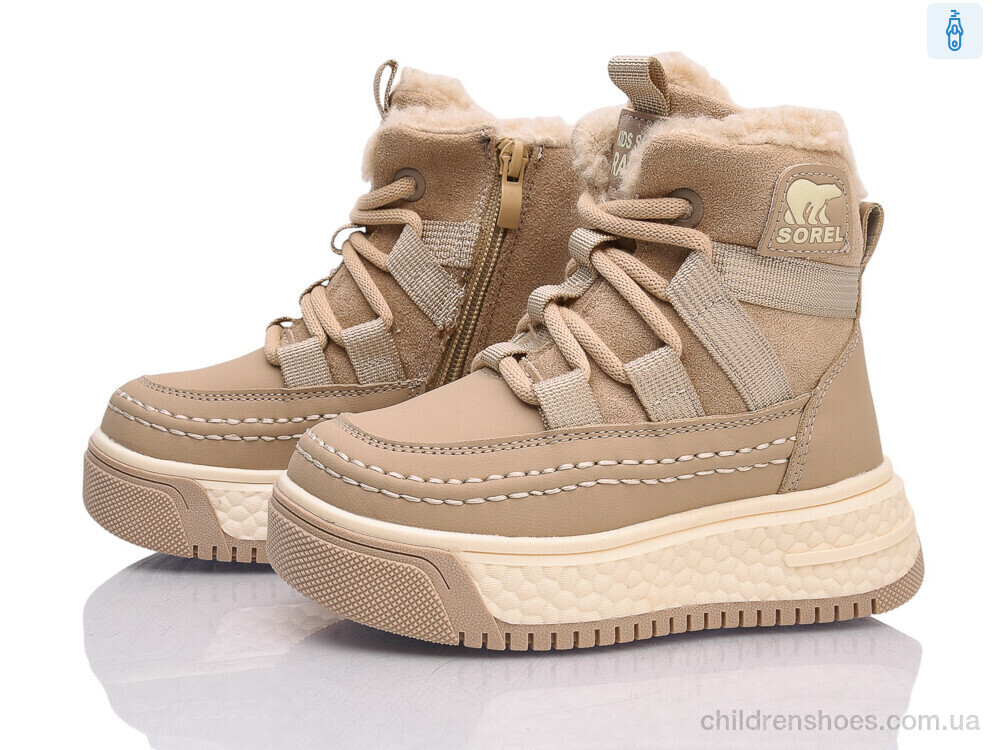Ботинки TB58-2 khaki Clibee-ShoSho / p. 27-31 / 6пар