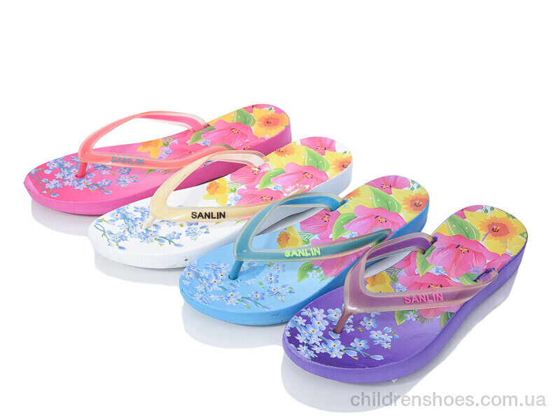 Шлепки женские SANLIN 2525 mix