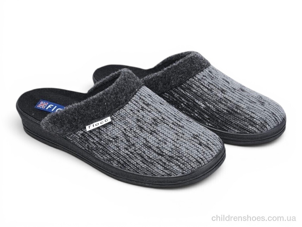 Тапки 74735709 сірий Rai shoes / p. 36-41 / 6пар