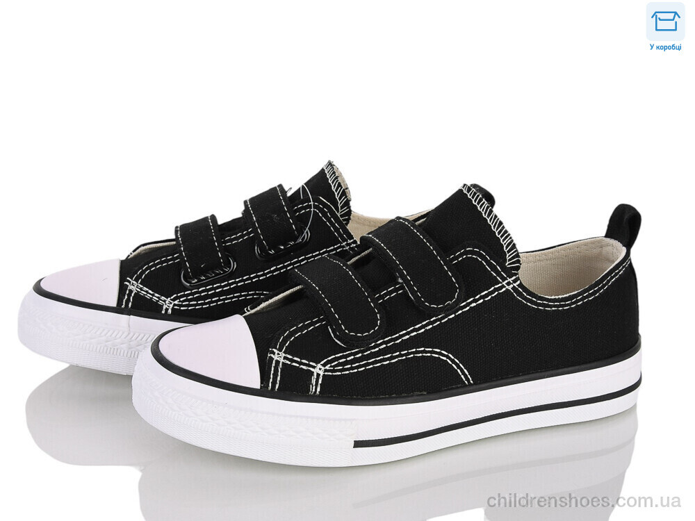 Кеды RC09P black Clibee-ShoSho / p. 32-37 / 6пар