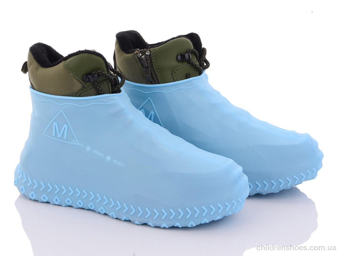 Чехлы для обуви No brand F7619SB бахіли силіконові від дощу та бруду