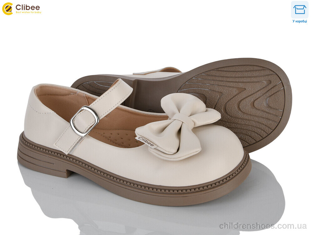 Туфли DC815-3 beige Clibee / p. 32-37 / 6пар