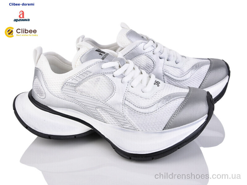 Кроссовки D86061 white Clibee-Doremi / p. 35-39 / 5пар
