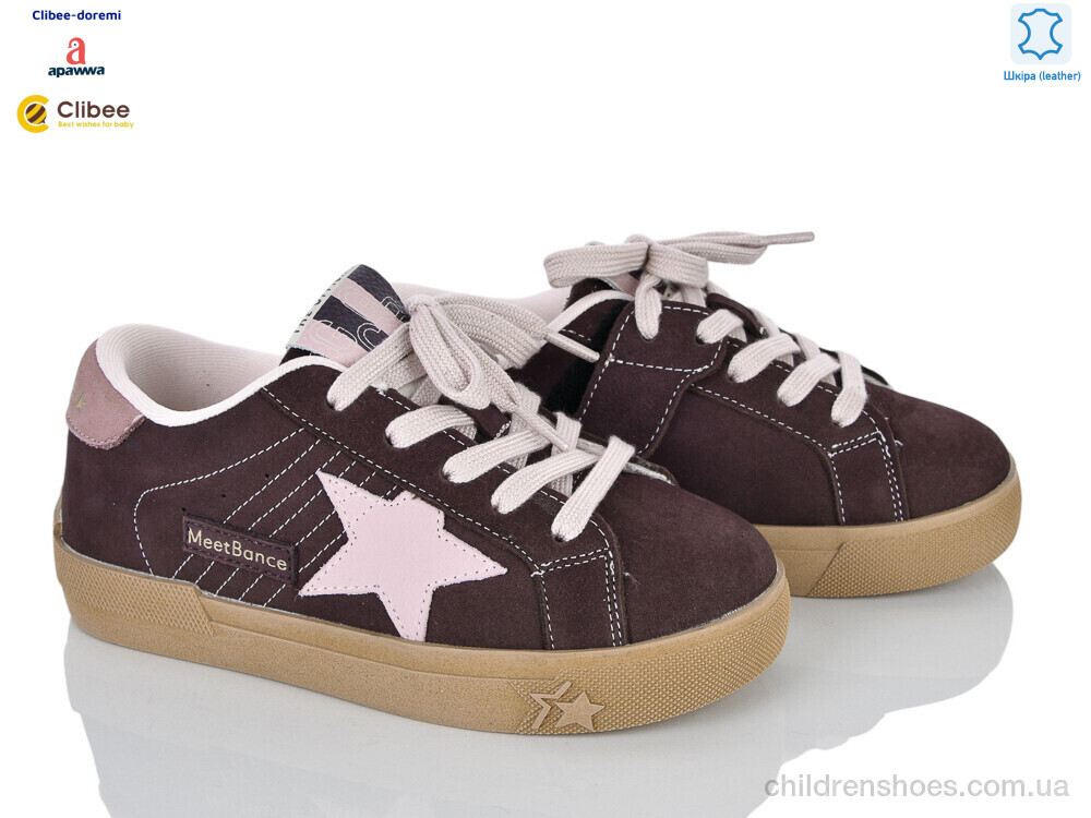 Кроссовки ABC61013-1 brown Clibee-Doremi / p. 31-37 / 7пар