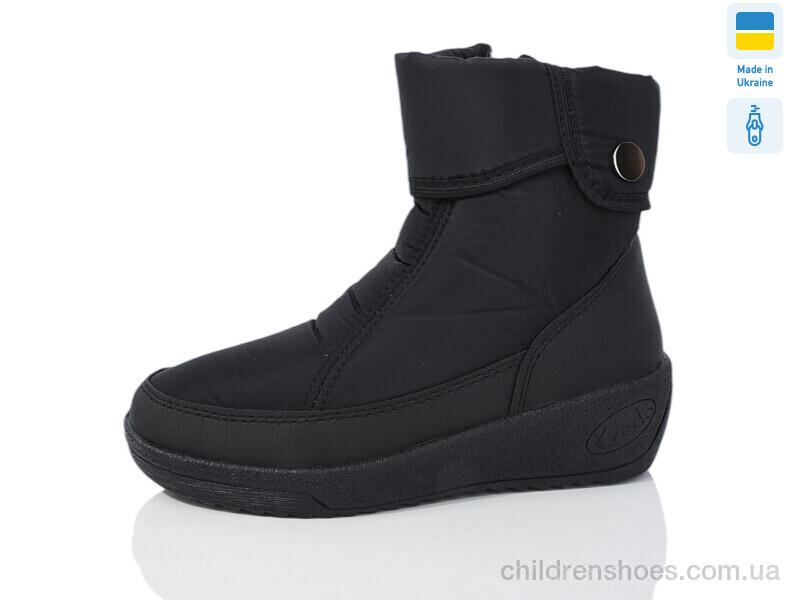 Дутики 1442 чорний Lot Shoes / p. 37-42 / 9пар