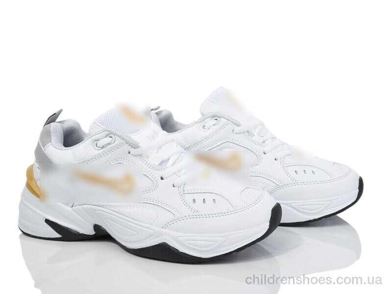 Кроссовки N.ke HD62-B1897-6 white-grey-yellow