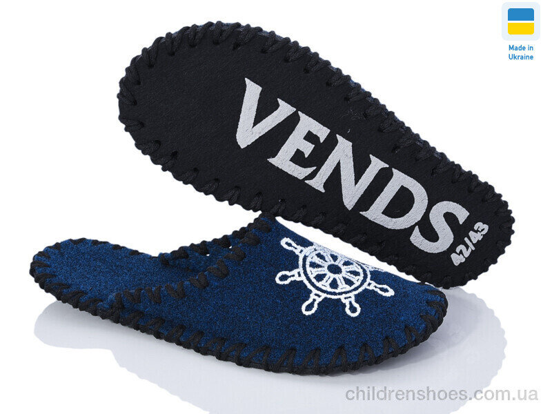 Тапки Vends 329M синій