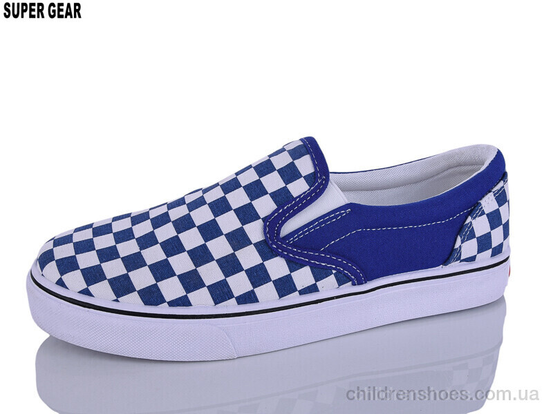 Слипоны No brand 002F blue