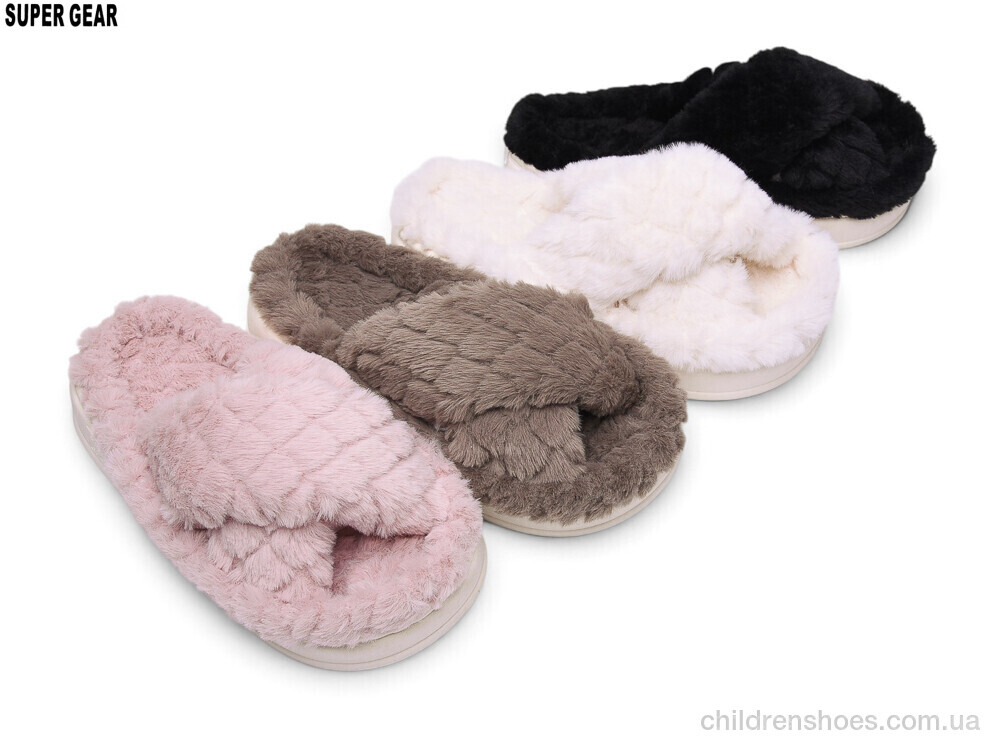Тапки 00323-014 mix Super Gear / p. 36-41 / 12пар