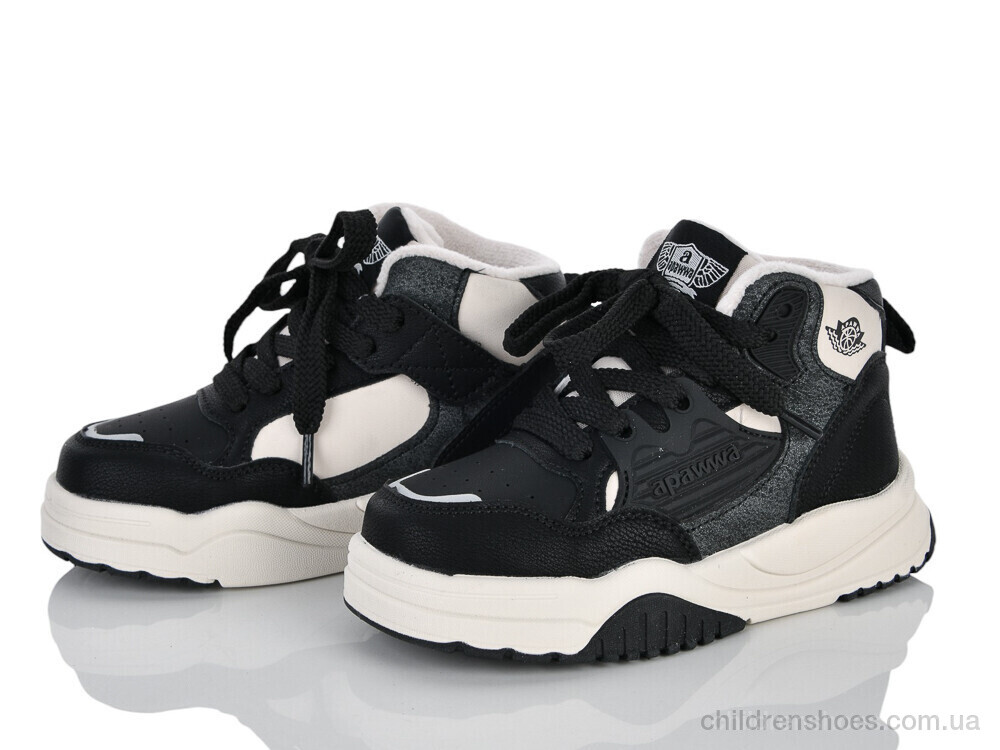Кроссовки ABQ1333R-1 black Clibee-ShoSho / p. 28-35 / 8пар