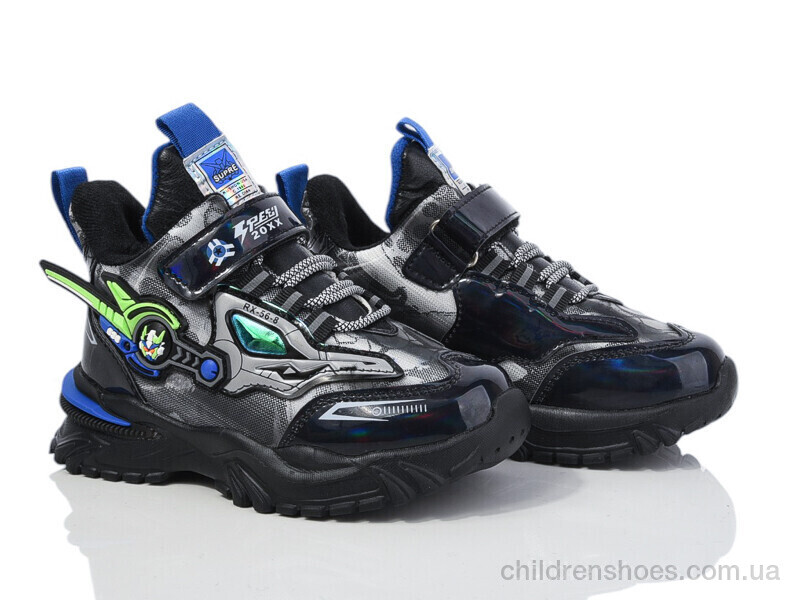 Кроссовки Мифёр 2117-A211B black-blue