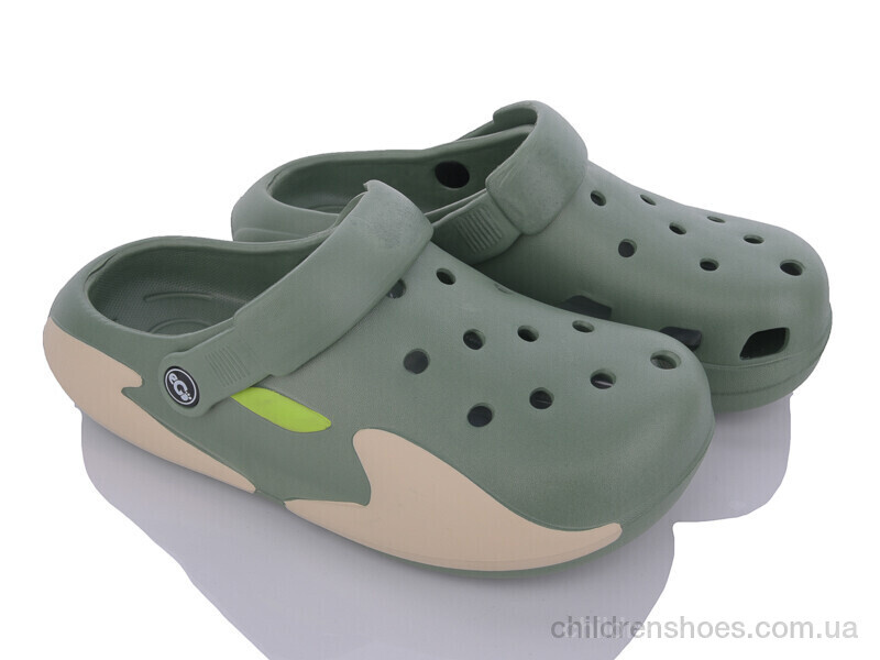 Кроксы No brand F777-6 green