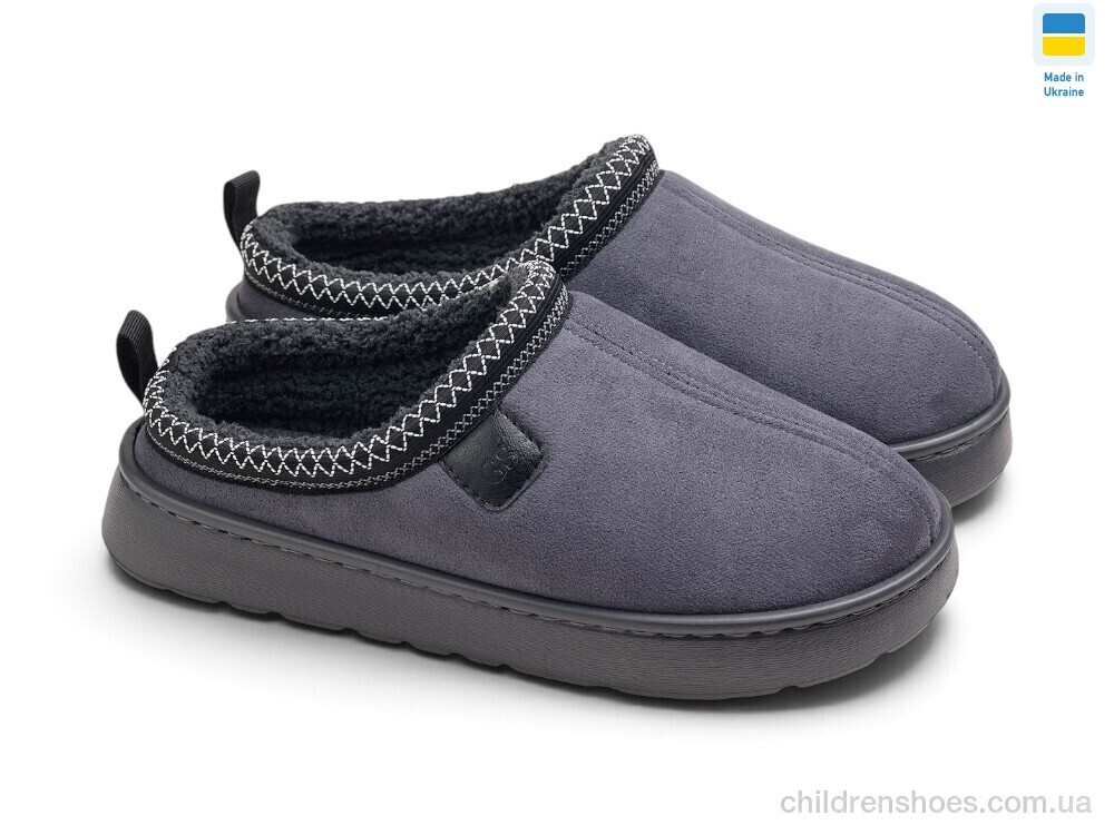 Тапки UD7302 DG графіт Rai shoes / p. 37-41 / 6пар