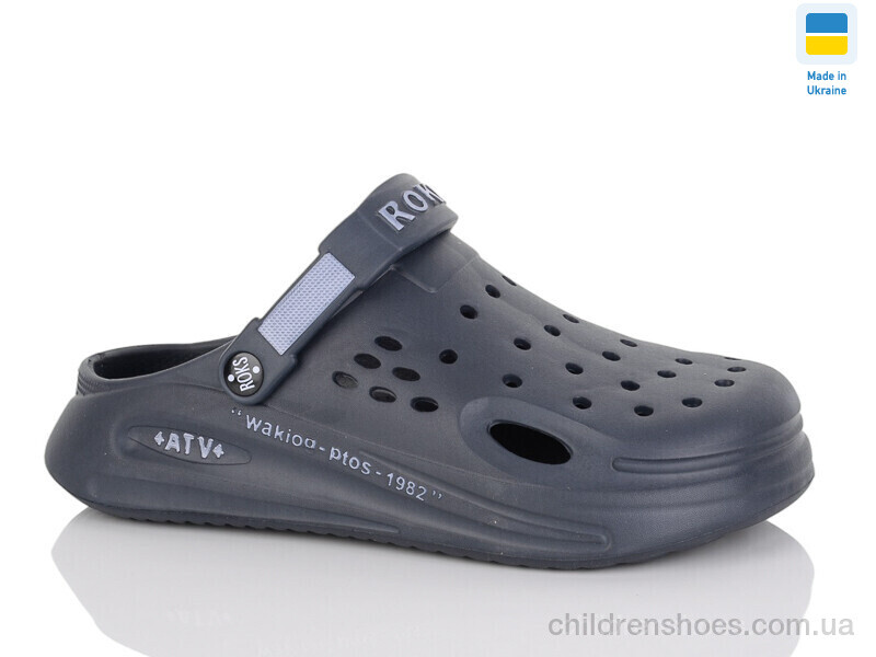 Шлепки 516-018 сірий Lot Shoes / p. 41-44 / 8пар