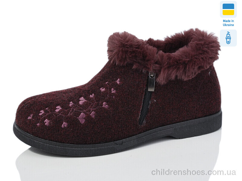 Ботинки No brand 2202 бордо