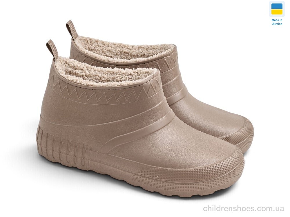 Галоши D40 DBg т.бежевий Rai shoes / p. 37-41 / 6пар