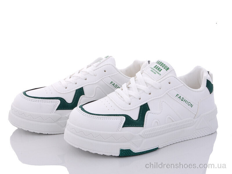 Кроссовки Violeta only one 45-97 white-green