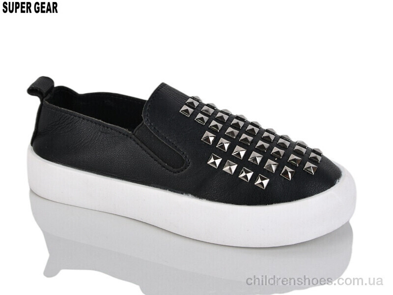 Слипоны No brand 01-728 black
