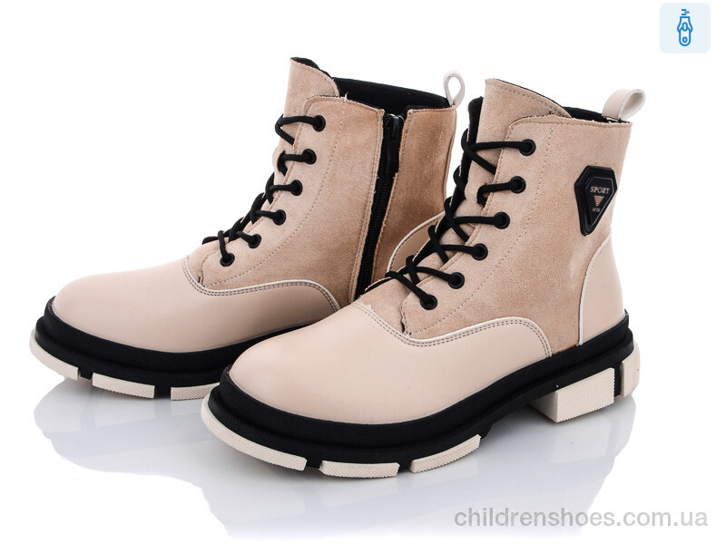Ботинки 197-28 beige Violeta / p. 36-41 / 8пар