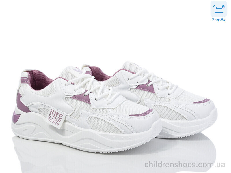 Кроссовки M-Style M2 white-purple