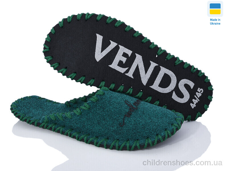 Тапки Vends 332M зелений