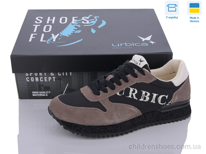 Кроссовки Urbica UMB24100 black-brown