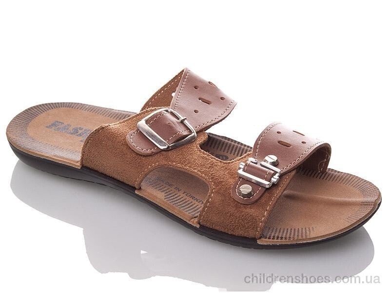 Шлепки Demur MFashion 2 PR camel