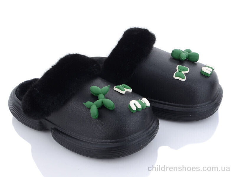 Тапки No brand 2336-6 black