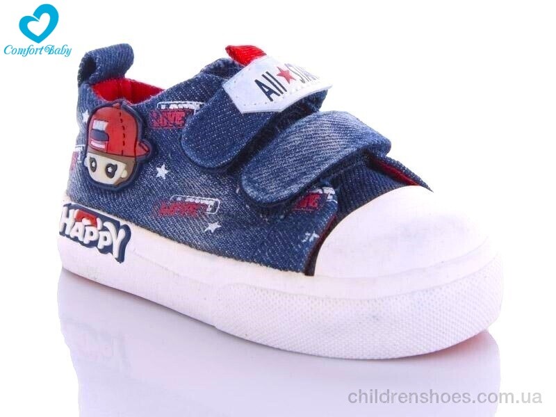 Кеды 131 синій Comfort-baby / p. 20-25 / 6пар