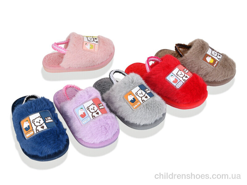 Тапки No brand Шльопки дит. 206 mix