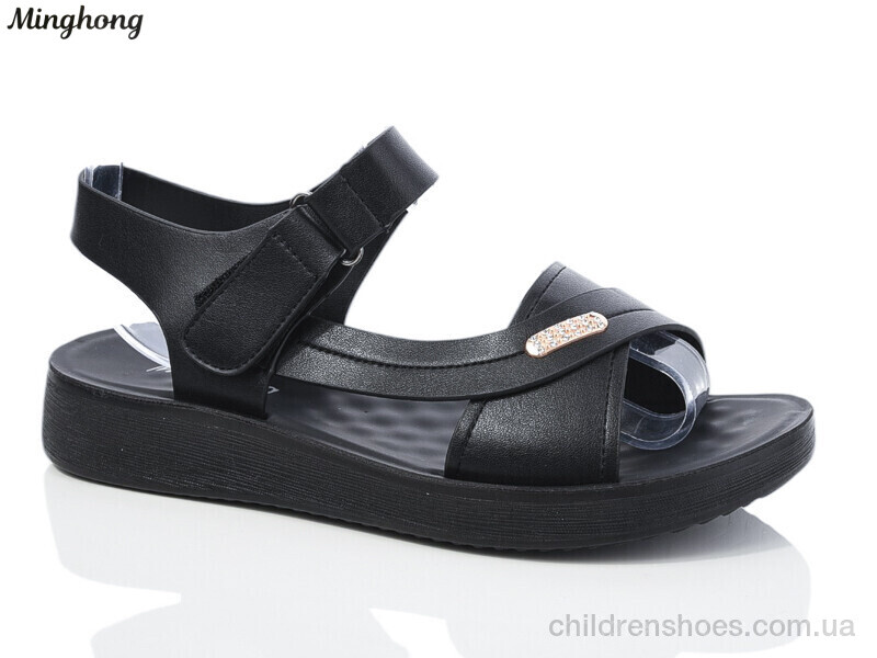 Босоножки Minghong 7722-39 black масажка