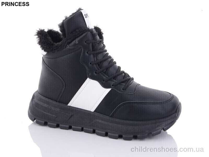 Ботинки AG66 black Princess / p. 36-41 / 8пар
