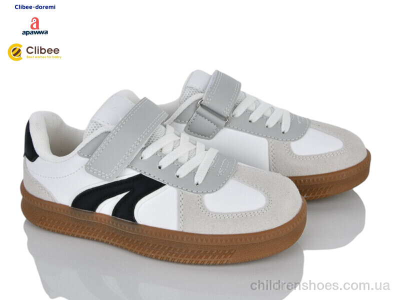 Кроссовки EG679-1 grey Clibee-Doremi / p. 31-36 / 6пар