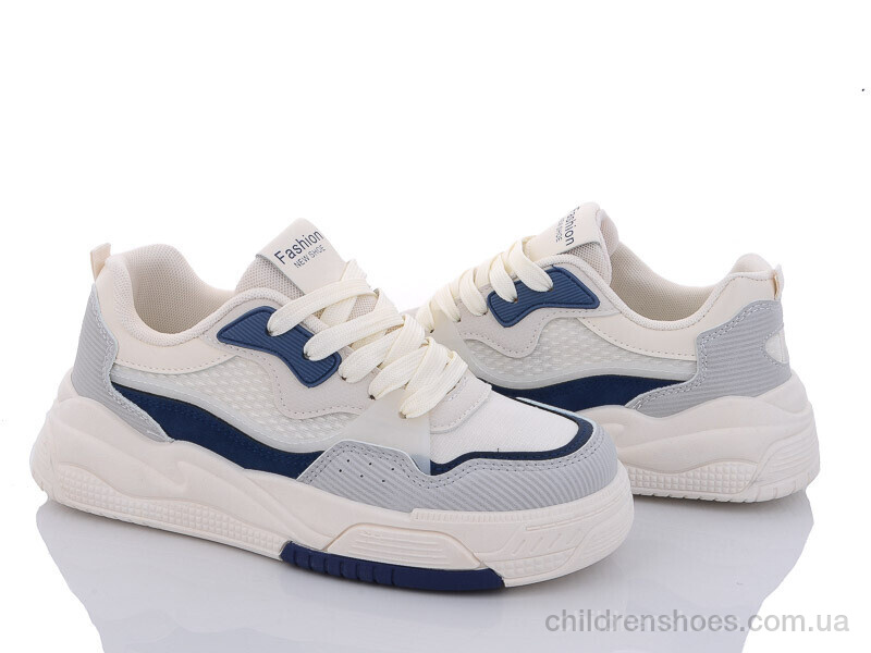 Кроссовки Violeta only one 186-19 white-blue