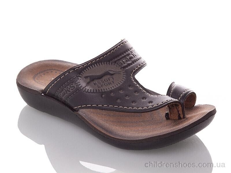 Шлепки K26-Ksoft P black (24-30) DeMur / p. 26-30 / 6пар