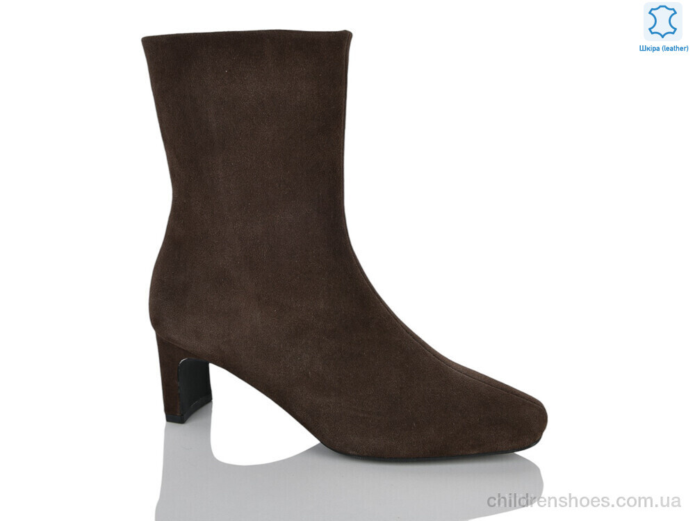 Ботинки M8028-5 d.brown DINO ALBAT / p. 36-40 / 8пар