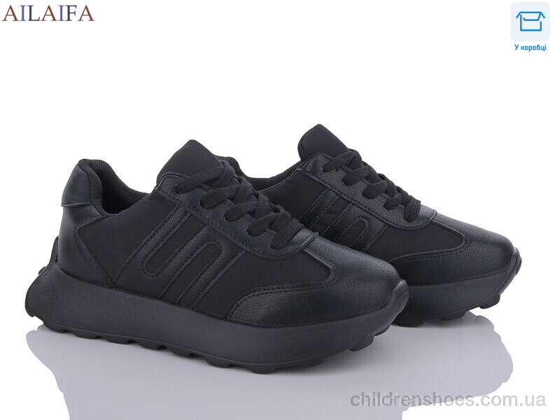 Кроссовки No brand 2391 black піна