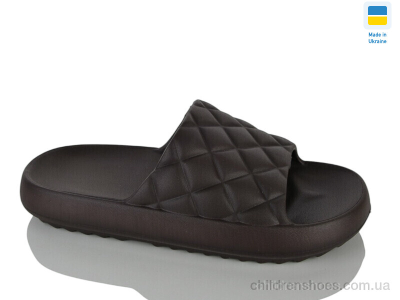 Шлепки женские Krok 125 шоколад