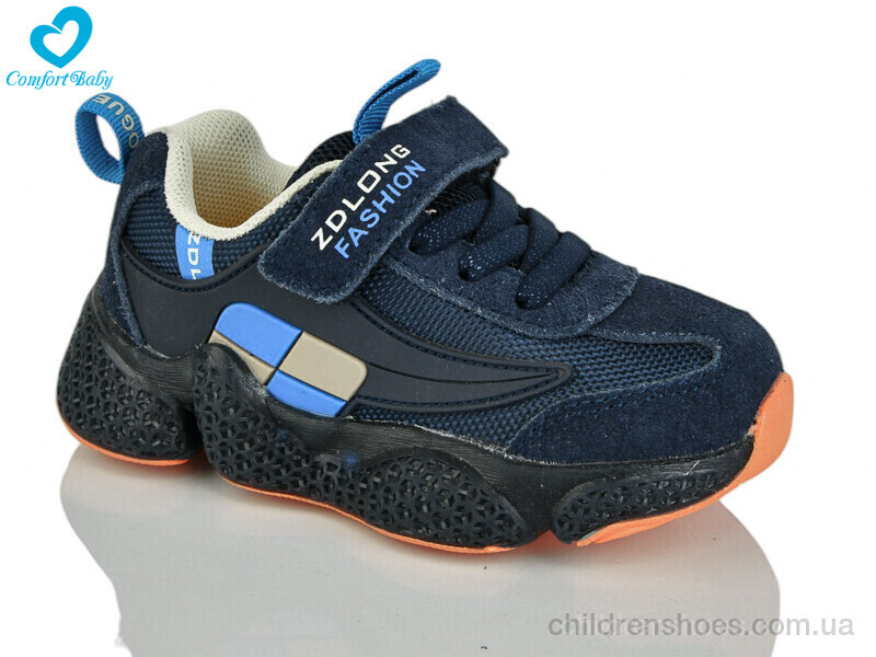 Кроссовки 19970 син-помаранчевий Comfort-baby / p. 26-30 / 6пар