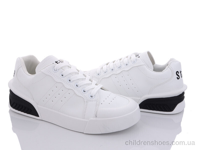 Кроссовки Violeta only one 143-38 white-black