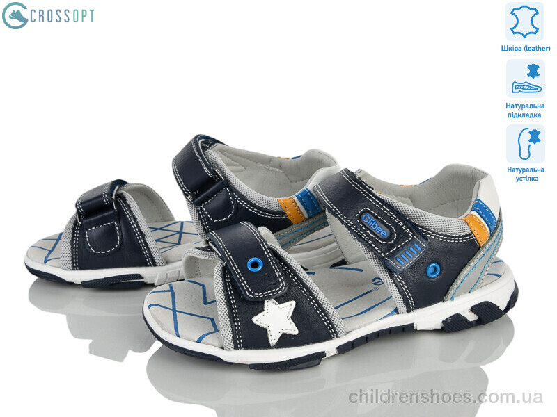 Сандалии Clibee Z628 blue-l.blue