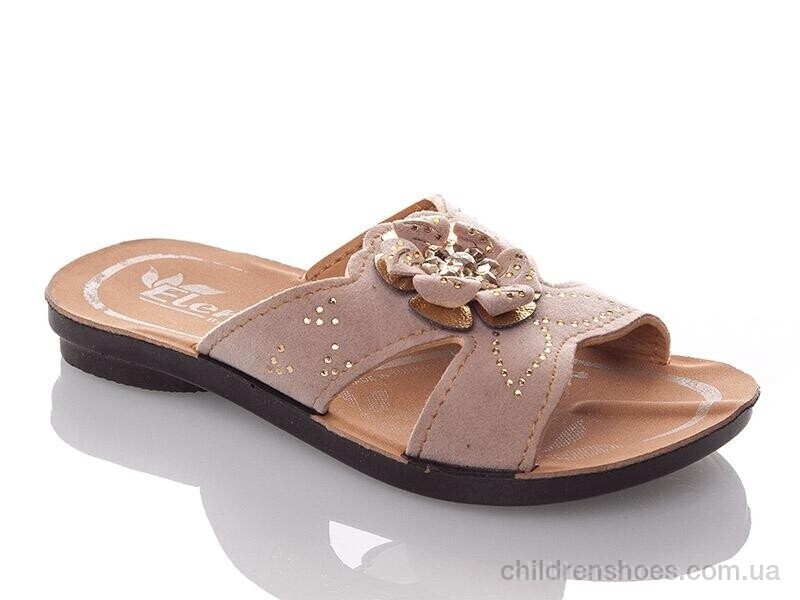 Шлепки K26-Elena 2 beige (30-35) DeMur / p. 30-35 / 6пар