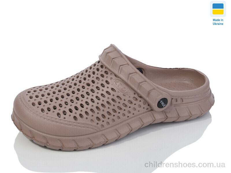 Кроксы N62 коричневий Lot Shoes / p. 36-41 / 6пар
