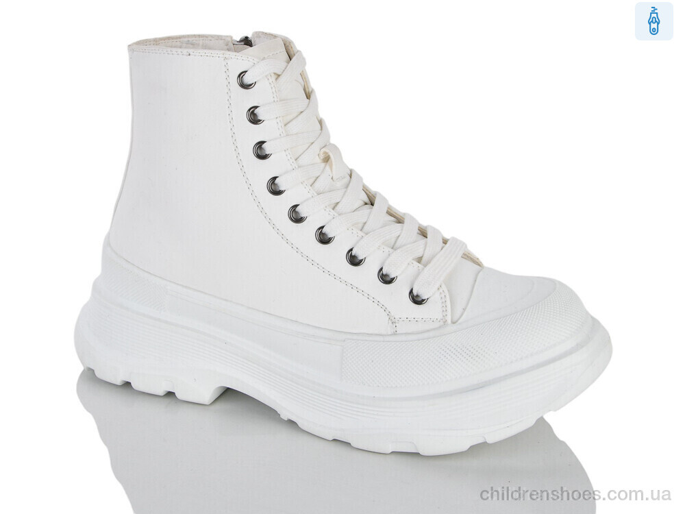 Ботинки 166-31 white-white DINO ALBAT / p. 36-41 / 8пар