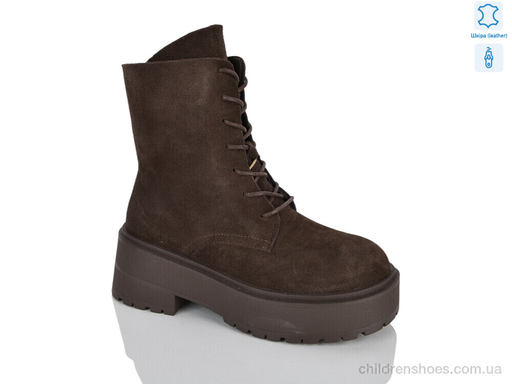 Ботинки E5251-6 brown DINO ALBAT / p. 36-41 / 8пар