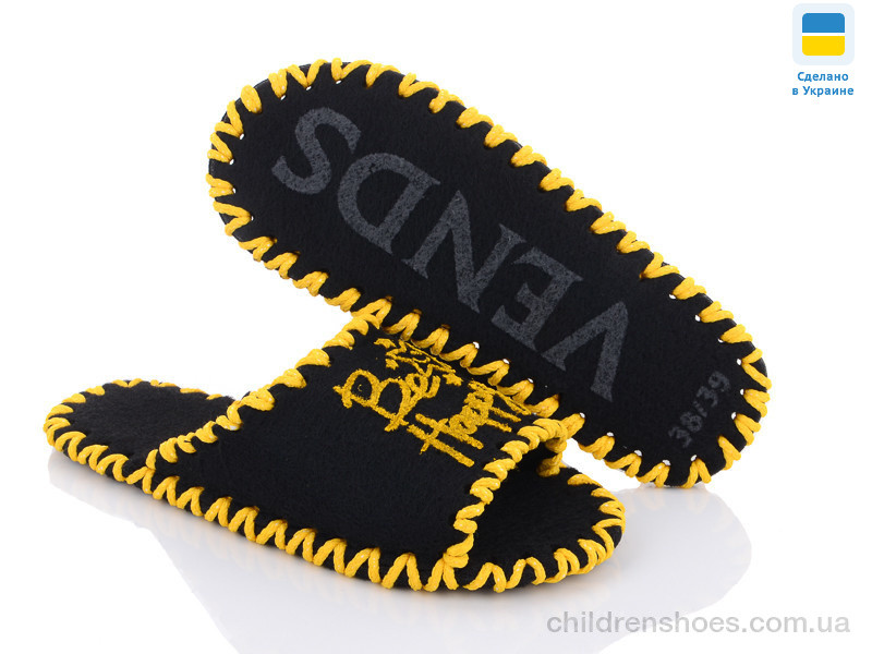 Тапки Vends 287W чорний